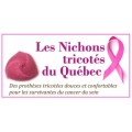 Tricote et Placote pour les les Nichons tricotés du Québec- Groupe #1